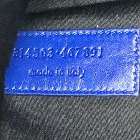 Saint Laurent Cobalt Blue Classic Duffle 12 Bag - Picture 12 of 14